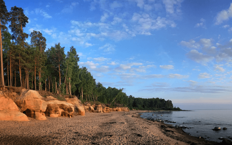 Морское побережье в Видземе